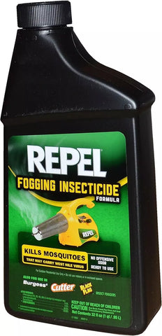 Repel Fogging Insecticide 32oz For Cutter Burgess Black Flag Insect Foggers