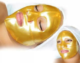 AICHUN BEAUTY 50 Pcs 24k Gold Bio Collagen Facial Face Mask High Natural Moisture LOT