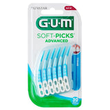 3x Gum Soft-Picks Advanced Small to 30 Piece Interdental Brushes with Travel Case