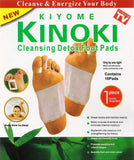 KINOKI Cleansing Detox Foot Pads Patches Kinoki - 10 Pads 10 Detox Pouch