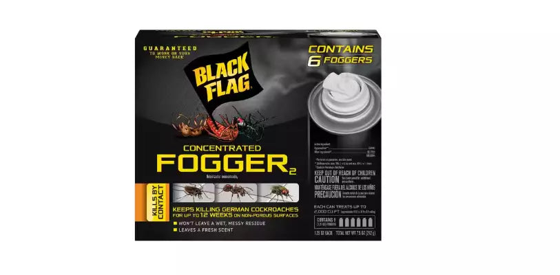 CAN 6 Can Fogger Bomb Insect Killer Bug Flies Roach Spider Indoor Bed Kill Shot Tick