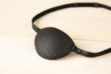 MIGHARDA Leather Eye Patch, Dragon Eye Patch, Black Eye Patch, Cosplay Eye Patch