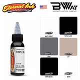 ETERNAL TATTOO INKS Gray Color Individual Bottle 1/2 oz Single 15ml