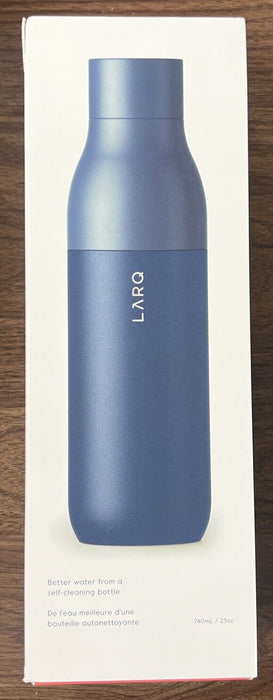 LARQ PureVis Self-Cleaning Insulated Water Bottle 25 Oz | 740 ML Monaco Blue