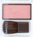 CEZANNE Cheek Blush 04 Pure Pink 2.2g Pink Color Blending Color Blood Color Chee