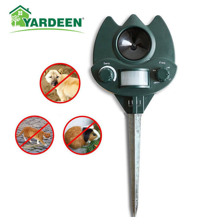 Ultrasonic Animal Repeller Dog, Cat Repellent for Home/Garden Pest Repeller