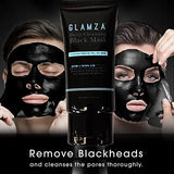 GLAMZA Charcoal Peel Off Black Face Mask Blackhead Remover Facial Cleansing 50g