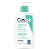 CeraVe Foaming Facial Cleanser, Daily Face Wash for Normal to Oily Skin,8 fl oz.