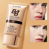 SADOER 9 in 1 Gold Snail BB Cream Sunscreen SPF 50+ Skin Repair Sunscreen'