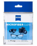 ZEISS Jumbo Microfiber Cleaning Cloth for Coated Lenses, Binoculars, Scopes, Cameras, and Glasses, 12 x 16 inch