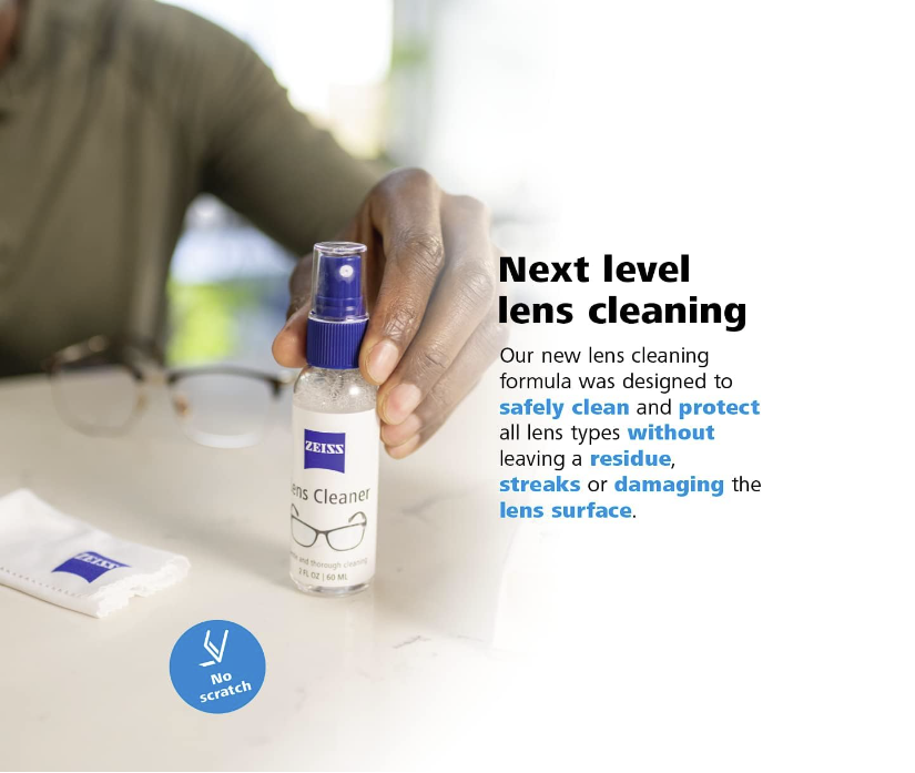 ZEISS Lens Cleaning Solution Kit (8 fl. oz. 2 pk.) 2 Bottles of Lens Spray 2