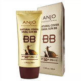 ANJO Professional Natural Cover Snail Sun BB Cream SPF50+ PA+++ 50ml K-Beauty Korea