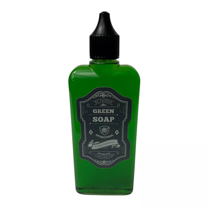 DCtattoo - 100ml Antibacterial GREEN SOAP Concentrate Tattoo Skin Cleaning