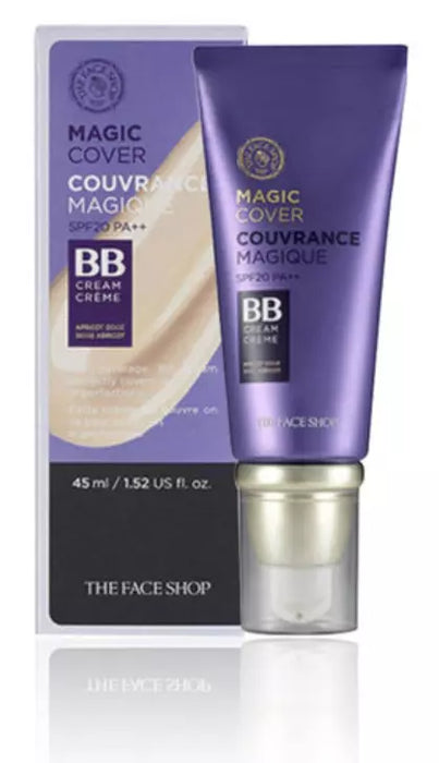 THE FACE SHOP Magic Cover BB Cream 20g SPF20 PA++ Wrinkle Care K-Beauty