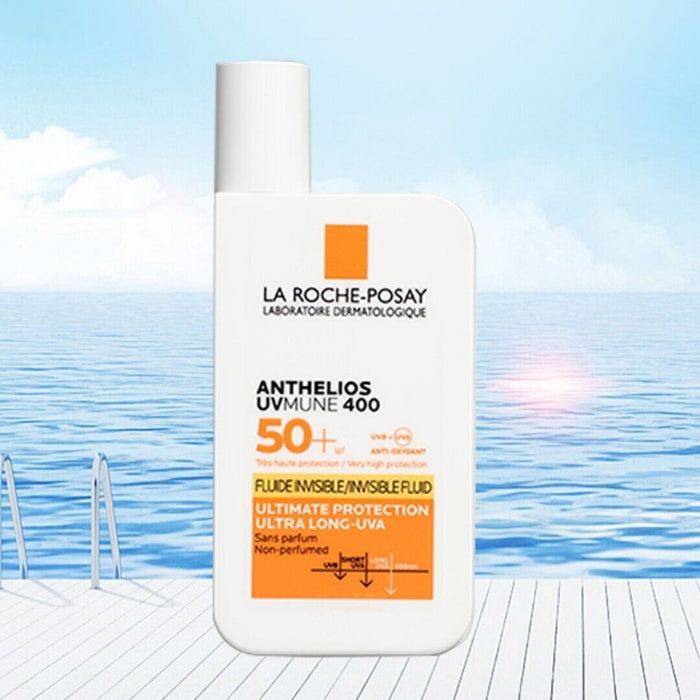 LA ROCHE-POSAY NEW Anthelios Sunscreen Protection Invisible Fluid Cream SPF 50+