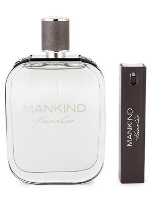 KENNETH COLE Mankind EDT 2pc Set 6.7oz & 0.5oz Men Cologne Spray