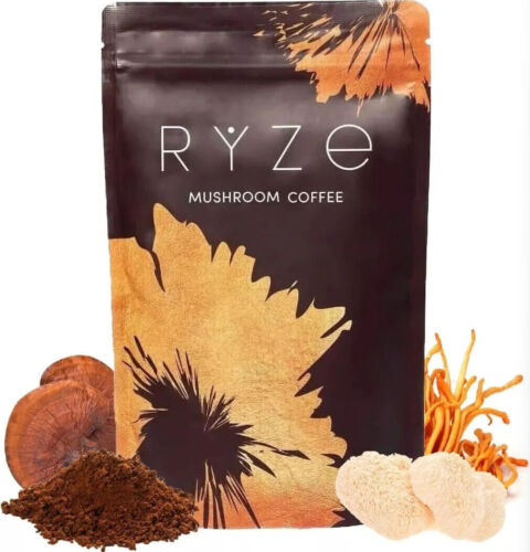 RYZE Mushroom Coffee Organic (30 Servings) 5.29 Ounce (Pack of 1)