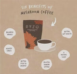 RYZE Mushroom Coffee Organic (30 Servings) 5.29 Ounce (Pack of 1)