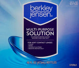 Berkley Jensen Multi-Purpose Solution for Soft Contact Lenses, 3 Bottles