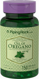 PIPPING ROCK 3581 Oil of Oregano Extract 1500 MG 150 Liquid Capsules Pills