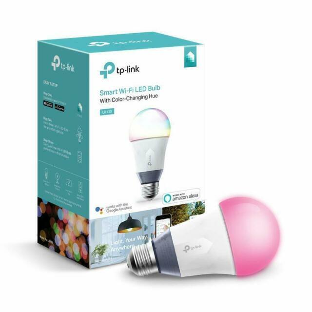 TP-Link LB130 Wi-Fi Smart LED Bulb with Color Changing Light