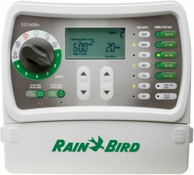 RAIN BIRD SST600IN 6 Station Irrigation Timer