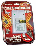 Riddex Plus 110V Ultrasonic Pest Repelling Aid - White (030501A)