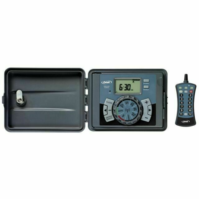 ORBIT Underground 28568 Indoor & Outdoor Swing Door Timer - Gray