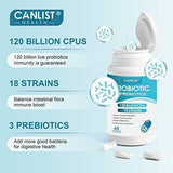 CANLIST 100 Billion Probiotics CFU Potency Gut Health Women Men 60 Capsules
