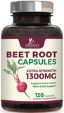 NATURE'S NUTRITION Beet Root Capsules 1300mg Beetroot Powder Extract