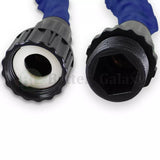 FENZER Expandable Flexible Garden Lawn Water Hose Nozzle Blue 700+SOLD 75 Feet