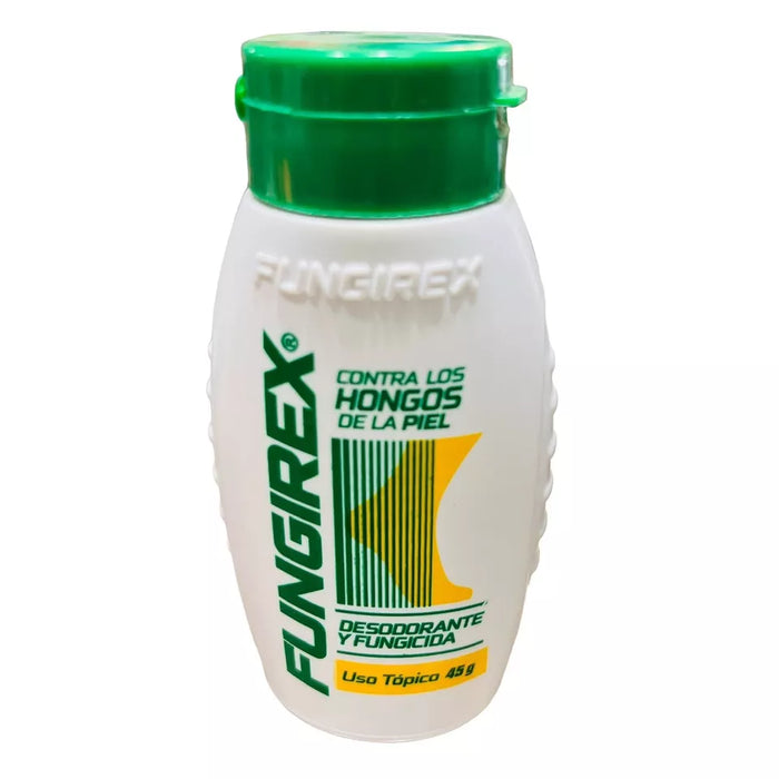 Talco Fungirex Para Pies Contra Los Hongos Desodorante Y Fungicida 45g
