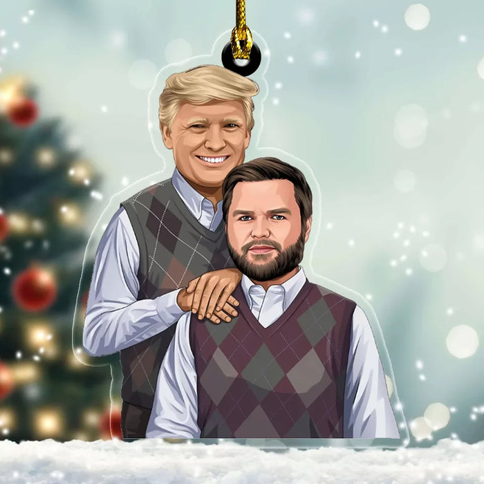 Personalized Donald Trump Christmas Trump Christmas Ornament Funny Christmas