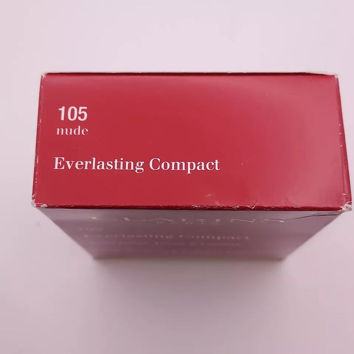 Clarins Everlasting Compact Long-Wearing & Comfort Foundation #105 NUDE - 10 g