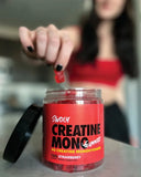 SWOLY Creatine Gummies - Strawberry Flavored, 30 Servings