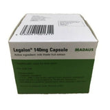 140mg LEGALON by Madaus Germany Traditionally used for liver 100's