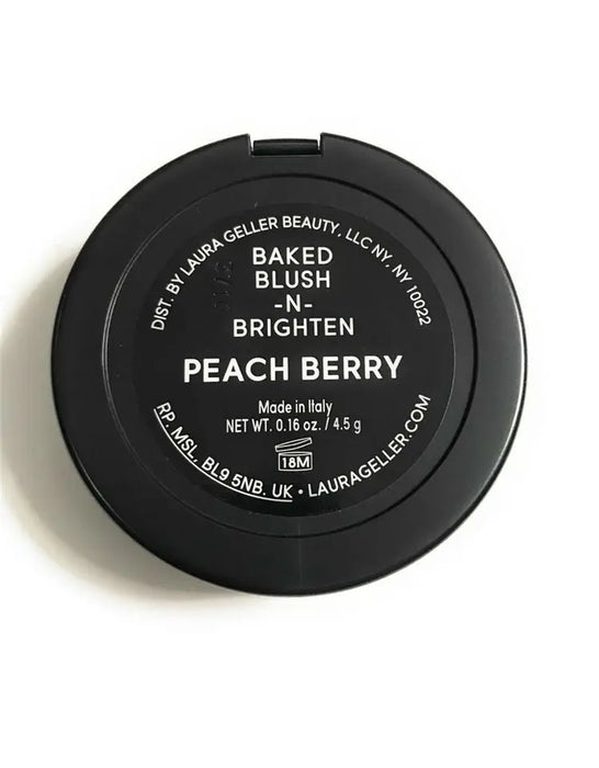 LAURA GELLER BEAUTY Baked Blush N Brighten, Peach Berry, .16oz