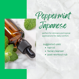 Peppermint Essential Oil 4 oz Pure Natural with 3 Free Droppers