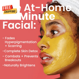 Gleamin Vitamin C Clay Mask - Turmeric Face Mask - Deep Cleansing Facial Mask