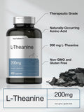 HORBAACH L Theanine 200mg | 400 Capsules | Value Size | Non-GMO