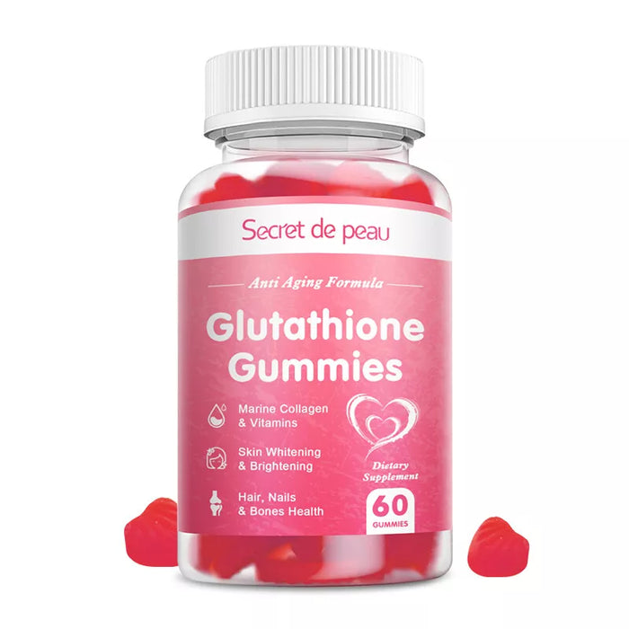 SECRET DE PEAU Glutathione Collagen Gummies Collagen Glow 60 Gummies