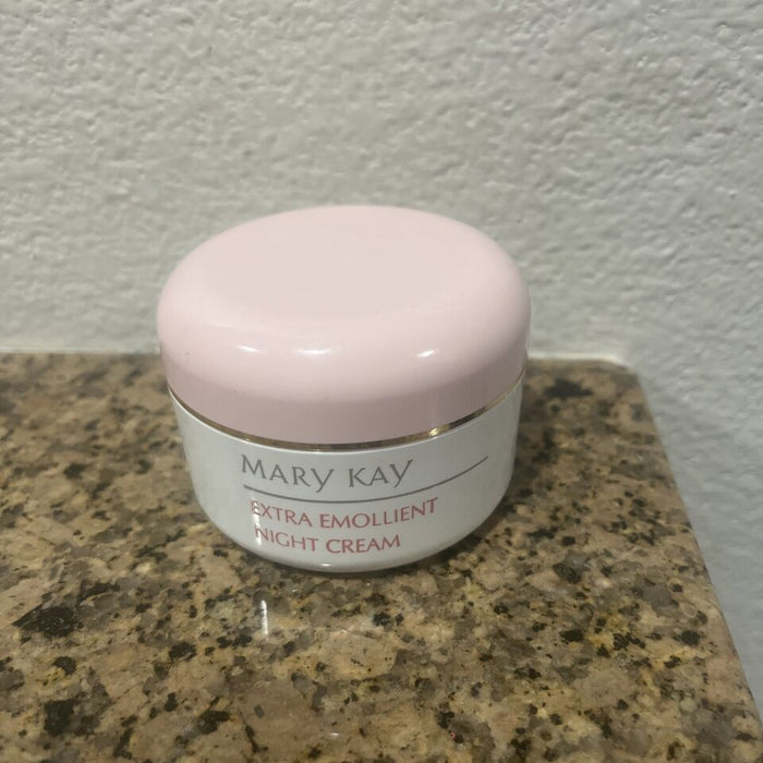 Mary Kay Extra Emollient Night Cream Jar 2.5 oz Full Size 1097