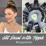 TOPPIK Premium Hair Building Fibers -Dark Brown/Medium Brown Hair Loss Concealer BEST