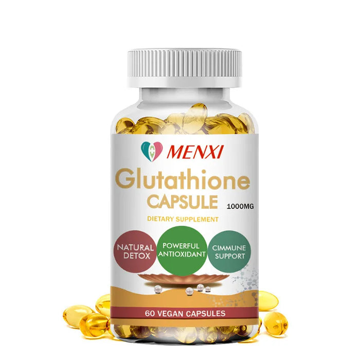 MENXI L-Glutathione Capsule Natural Antioxidant Anti-Aging Skin Whitening Pills 180Pcs