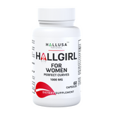 HALLUSA NATURAL HALLGIRL 1000 mg Aguaje - Perfect Curves - Bigger Butt - Big Chest - 60 Caps