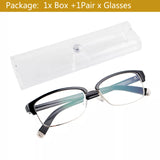 Unisex Reading Glasses (1.5x )Magnification Scratch Resistant Lenses Optical (Black)