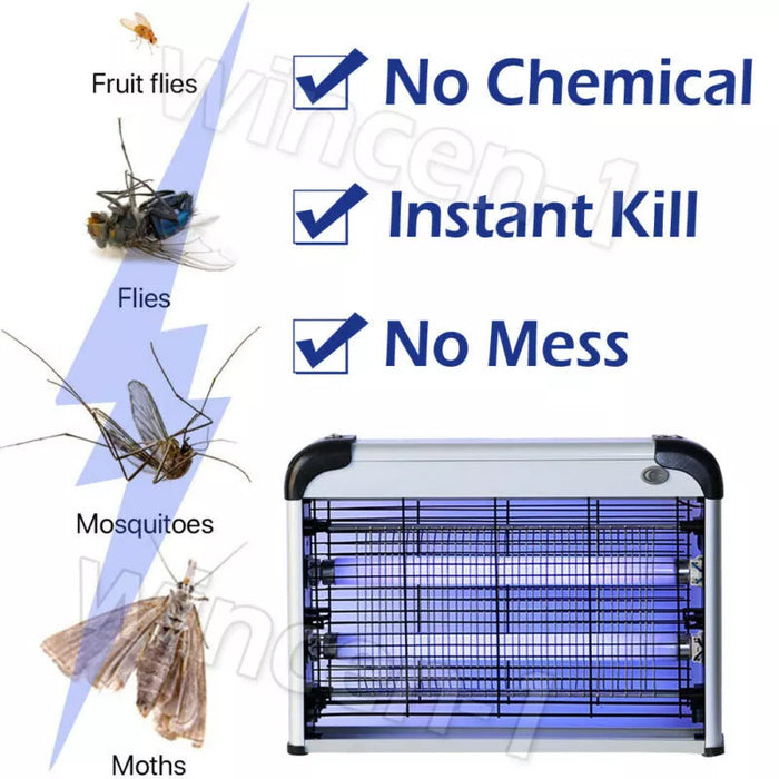 WINCEN-1 4500V Electronic Indoor Insect Killer Bug Zapper Mosquito Fly Pest Trap Lamp