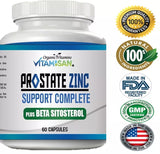 3 Prostate Supplement Urinary Support Capsules prostate zinc Saw Palmetto