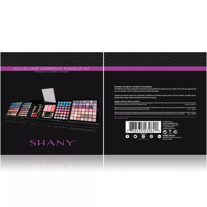 SHANY Harmony Makeup Set Kit - Ultimate Color Combination - Holiday Gift set