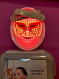 GENUINE Cleopatra Spa LED Light Therapy Mask- 7 Colors- RED BLUE